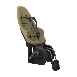 Scaun pentru copii, cu montare pe bicicleta in spate - Thule Yepp 2 Maxi Frame mounted, Fennel Tan - Img 1