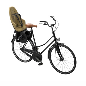 Scaun pentru copii, cu montare pe bicicleta in spate - Thule Yepp 2 Maxi Rack mounted, Fennel Tan - Img 2