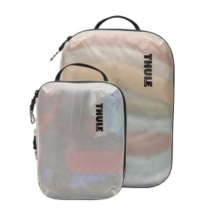 Set saculeti de depozitare Thule Compression Packing Cube mic + mediu, alb - Img 6