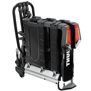 Suport biciclete Thule EasyFold XT 3 NEGRU cu prindere pe carligul de remorcare - pentru 3 biciclete - Img 3