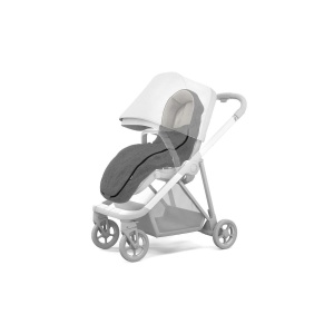Thule Footmuff - Sac de dormit pentru copil, Grey Melange - Img 3