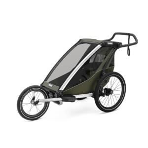 Carucior multisport Thule Chariot Lite single, Vintage Green - Img 2