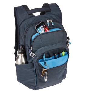 Rucsac urban cu compartiment laptop, Thule, Construct, 24L, Carbon Blue, model 2026 - Img 8