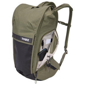 Rucsac urban cu compartiment laptop, Thule, Paramount Commuter, 20L, Soft Green - Img 11