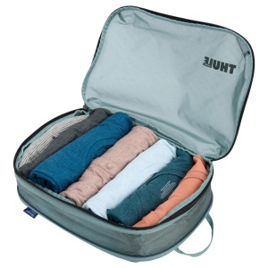 Saculet de depozitare Thule Compression Packing Cube mediu, albastru - Img 9