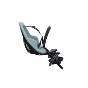 Scaun pentru copii, cu montare pe bicicleta in fata - Thule Yepp 2 Mini Front mounted, Alaska Blue - Img 2