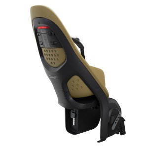 Scaun pentru copii, cu montare pe bicicleta in spate - Thule Yepp 2 Maxi Frame mount, Nutria Green - Img 3