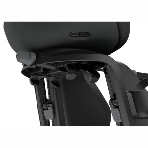 Scaun pentru copii, cu montare pe bicicleta in spate - Thule Yepp Nexxt 2 Maxi Rack mounted, Midnight Black - Img 4