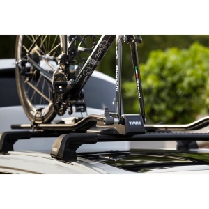 Suport biciclete Thule FastRide 564001 Negru cu prindere pe bare transversale - Img 5