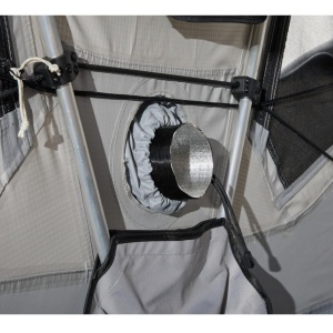 Cort auto cu prindere pe plafon, Thule, Approach 2 L, pentru 4 persoane, Grey - Img 9