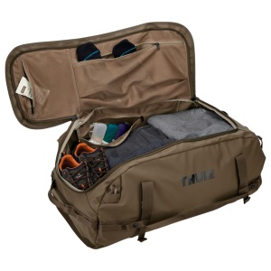Geanta voiaj duffel, Thule, Chasm, 90L, Deep khaki - Img 6