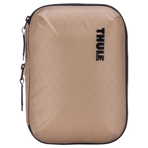 Saculet de depozitare Thule Compression Packing Cube mic, bej - Img 3