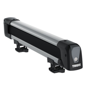 Suport 4 perechi schiuri Thule SnowPack 7324 gri cu prindere pe bare transversale aluminiu cu profil T - Img 1