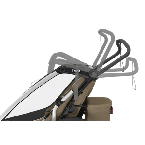 Carucior multisport single Thule Chariot Cross 2, Dark Slate - Img 7