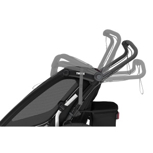 Carucior multisport single Thule Chariot Sport 2, Black - Img 2