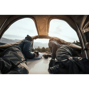 Cort auto cu prindere pe plafon, Thule, Approach M, pentru 2-3 persoane, Dark Slate - Img 11