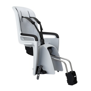 Scaun pentru copii, cu montare pe bicicleta in spate - Thule RideAlong 2, Light Grey - Img 1