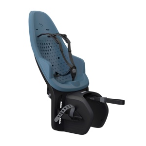 Scaun pentru copii, Thule Yepp 2 Maxi Aegean Blue Rack mounted, cu montare pe bicicleta in spate