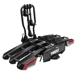 Suport pentru 3(4) biciclete, Thule EasyFold 3 cu prindere pe carligul de remorcare, 13 pini + Adaptor pentru cea de-a 4 bicicleta TA944700 - Img 2
