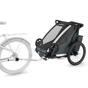 Carucior multisport single Thule Chariot Cross 2, Dark Slate - Img 4