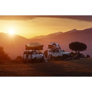 Cort auto cu prindere pe plafon, Thule, Approach M, pentru 2-3 persoane, Dark Slate - Img 12