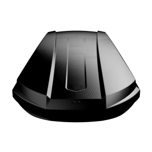 Cutie portbagaj Aleo EcoSpace XL Hexagon, Black Matte - Img 2