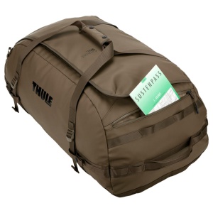 Geanta voiaj duffel, Thule, Chasm, 90L, Deep khaki - Img 12