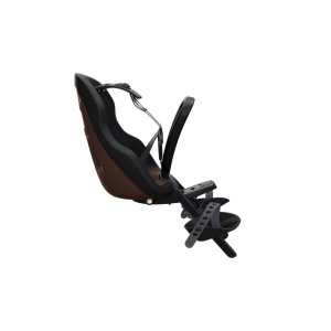Scaun pentru copii, cu montare pe bicicleta in fata - Thule Yepp Nexxt 2 Mini Front mounted, Chocolate - Img 2