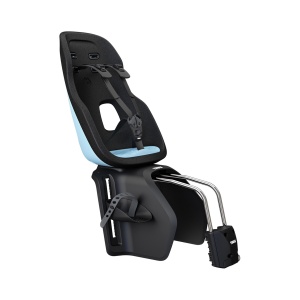 Scaun pentru copii, cu montare pe bicicleta in spate - Thule Yepp Nexxt 2 Maxi Frame mounted, Aquamarine Blue - Img 2