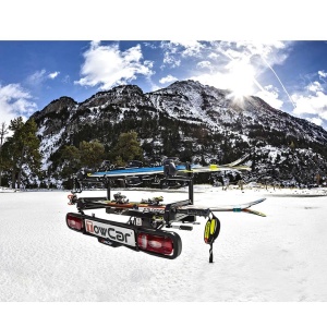 Suport schi/snowboard TowCar Aneto 4 cu prindere pe carligul de remorcare - Img 5