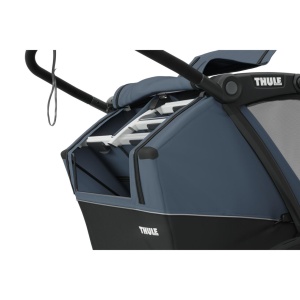 Carucior multisport double Thule Chariot Cab, Dark Gray - Img 9