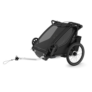 Carucior multisport double Thule Chariot Sport 2, Black - Img 1