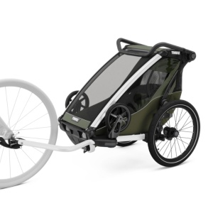 Carucior multisport Thule Chariot Lite single, Vintage Green - Img 3