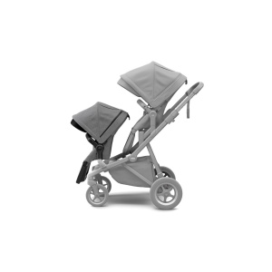 Carucior Thule SLEEK Cadru Negru si Copertina Gray Melange - Img 4