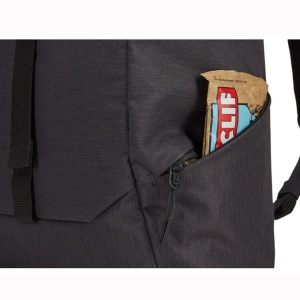 Rucsac urban cu compartiment laptop, Thule, Lithos, 16L, Black - Img 5