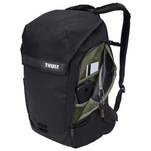 Rucsac urban cu compartiment laptop, Thule, Paramount Commuter, 28L, Black - Img 10