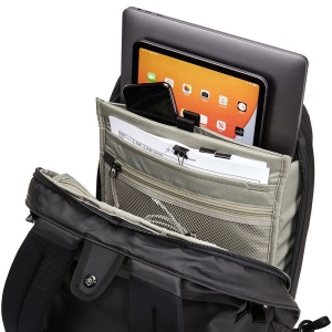 Rucsac urban cu compartiment laptop, Thule, Tact, 21L, Black - Img 4