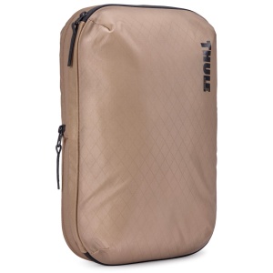 Saculet de depozitare Thule Compression Packing Cube mediu, bej