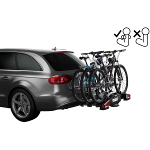 Suport 3 biciclete Thule VeloCompact F cu prindere pe carligul de remorcare de tip FIX4BIKE - Img 2