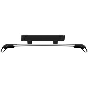 Suport 4 perechi schiuri Thule SnowPack 7324 negru cu prindere pe bare transversale aluminiu cu profil T - Img 3