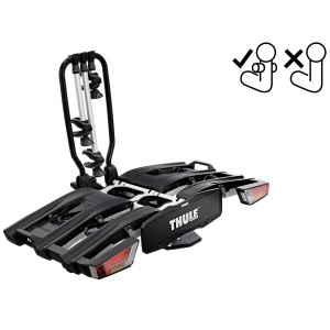 Suport biciclete Thule EasyFold XTF 3 cu prindere pe carligul de remorcare (13pini)- pentru 3 biciclete - Img 1