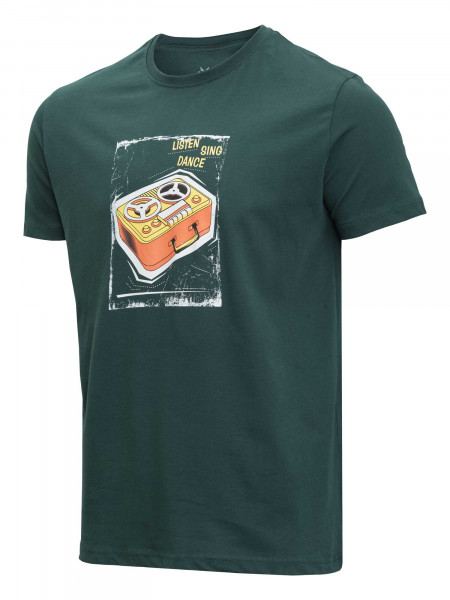 BRILLE | Тениска Recorder, зелен