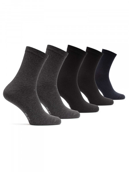 BRILLE | Чорапи Basic Mid x5 - Multicolor