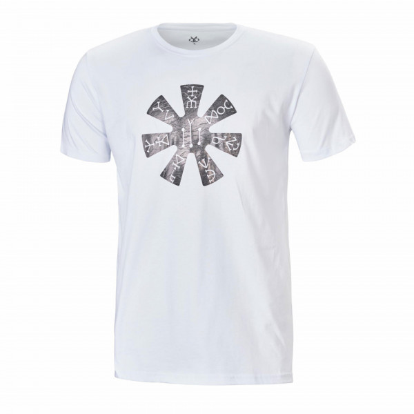 BRILLE | Мъжка тениска Pliska Rosette, Бял