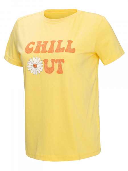 BRILLE | Тениска CHILL OUT, жълт