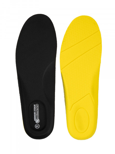 GLASSES | Insoles Memory Foam Antibacterial, black