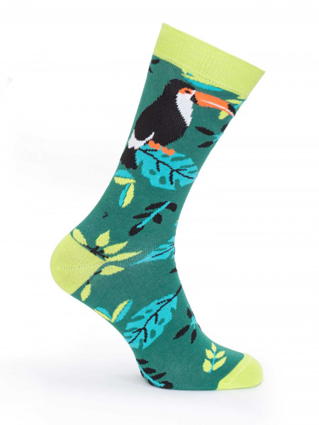 BRILLE | Чорапи Crazy x1, зелен