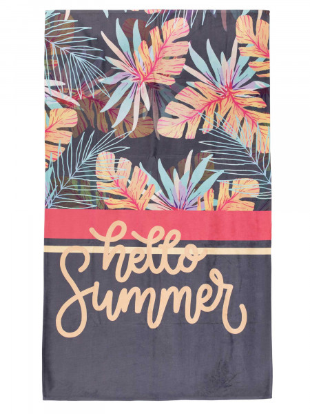 GLASSES | Beach towel 100/170 - Multicolor