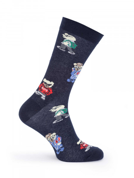 BRILLE | Чорапи Crazy x1, черен