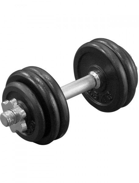ORION | Dumbbell with black discs - 15 KG